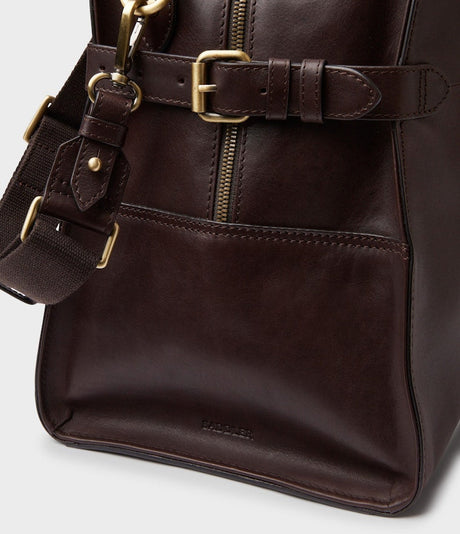 Saddler Alfred Weekendbag - Mörkbrun