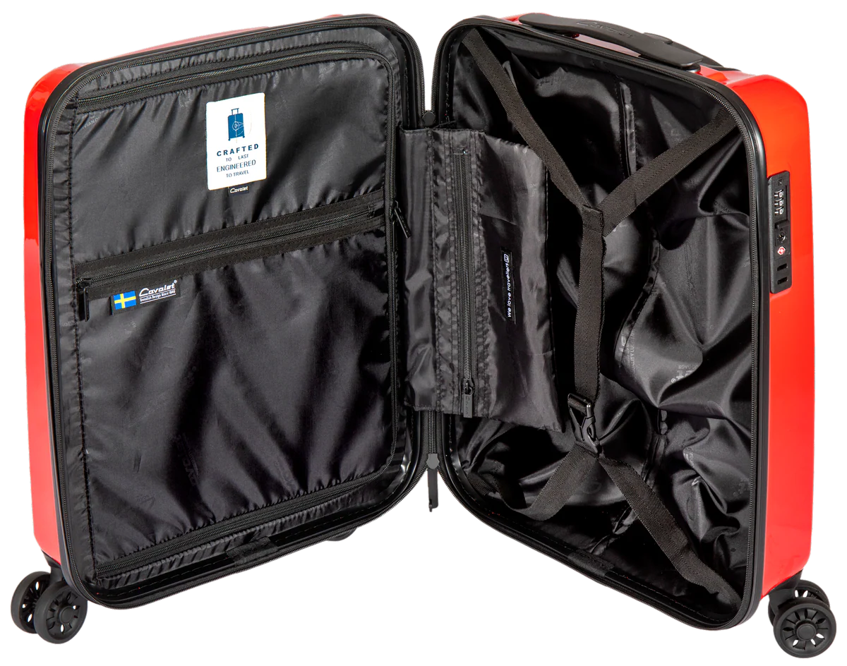 Cavalet Chill DLX - Carry-On Suitcase Red