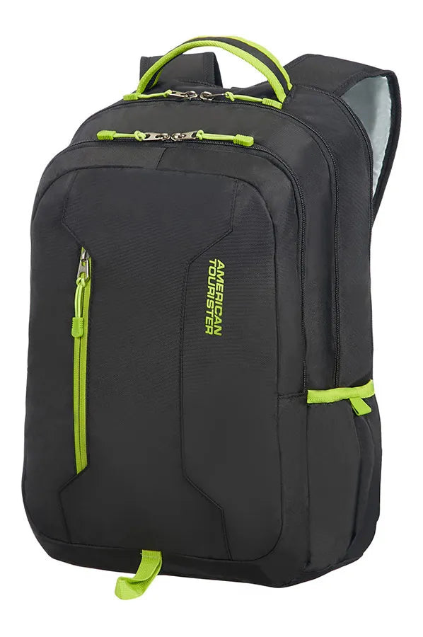 American Tourister Urban Groove UG4 - Laptop Backpack 15.6 Black/Lime Green