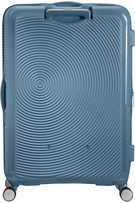 American Tourister Soundbox 77cm - Stor Expanderbar Stone Blue