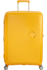 American Tourister Soundbox 77cm - Stor Expanderbar Golden Yellow