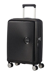 American Tourister Soundbox 55cm - Kabinväska Expanderbar Bass Black