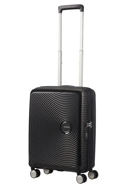 American Tourister Soundbox 55cm - Kabinväska Expanderbar Bass Black