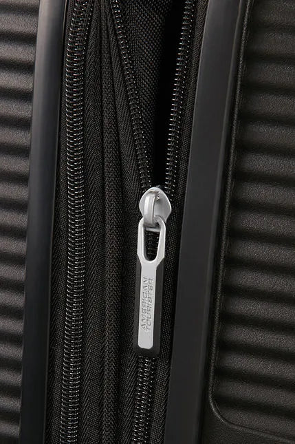 American Tourister Soundbox 55cm - Kabinväska Expanderbar Bass Black