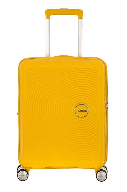 American Tourister Soundbox 55cm - Kabinväska Expanderbar Golden Yellow