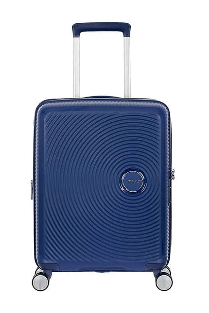American Tourister Soundbox 55cm - Kabinväska Expanderbar Midnight Navy