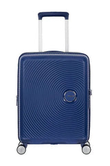 American Tourister Soundbox 55cm - Kabinväska Expanderbar Midnight Navy