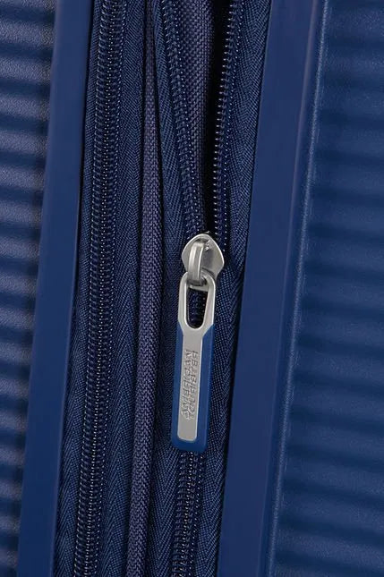American Tourister Soundbox 55cm - Kabinväska Expanderbar Midnight Navy