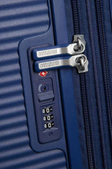 American Tourister Soundbox 55cm - Kabinväska Expanderbar Midnight Navy
