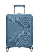 American Tourister Soundbox 55cm - Kabinväska Expanderbar Stone Blue