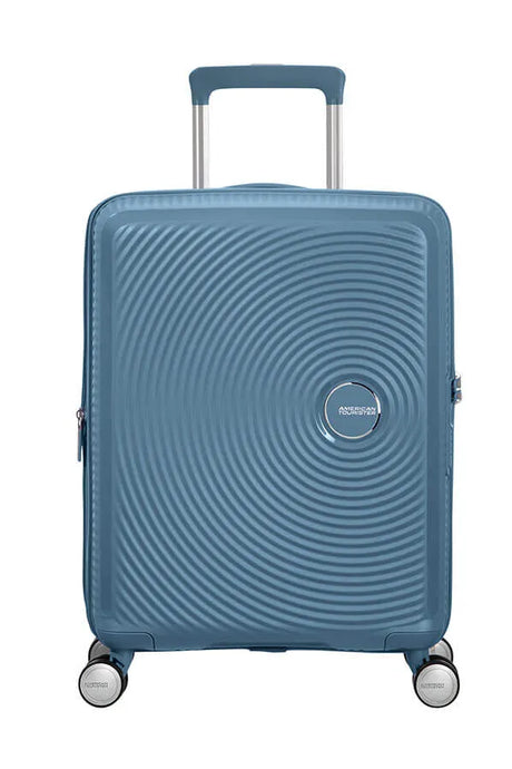 American Tourister Soundbox 55cm - Kabinväska Expanderbar Stone Blue