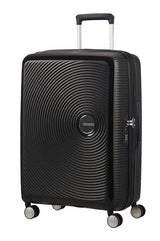 American Tourister Soundbox 67cm - Mellanstor Expanderbar Bass Black