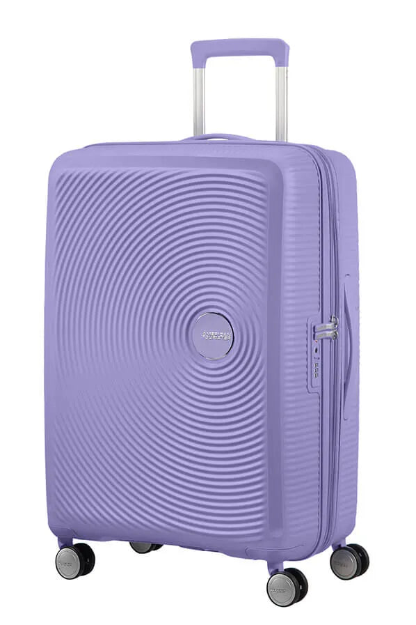 American Tourister Soundbox 67cm - Mellanstor Expanderbar Lavender