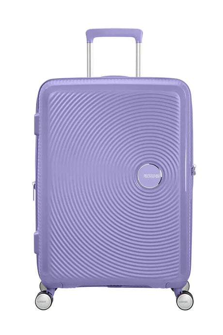 American Tourister Soundbox 67cm - Mellanstor Expanderbar Lavender