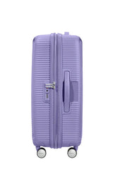 American Tourister Soundbox 67cm - Mellanstor Expanderbar Lavender