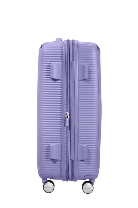 American Tourister Soundbox 67cm - Mellanstor Expanderbar Lavender