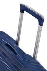 American Tourister Soundbox 67cm - Mellanstor Expanderbar Midnight Navy