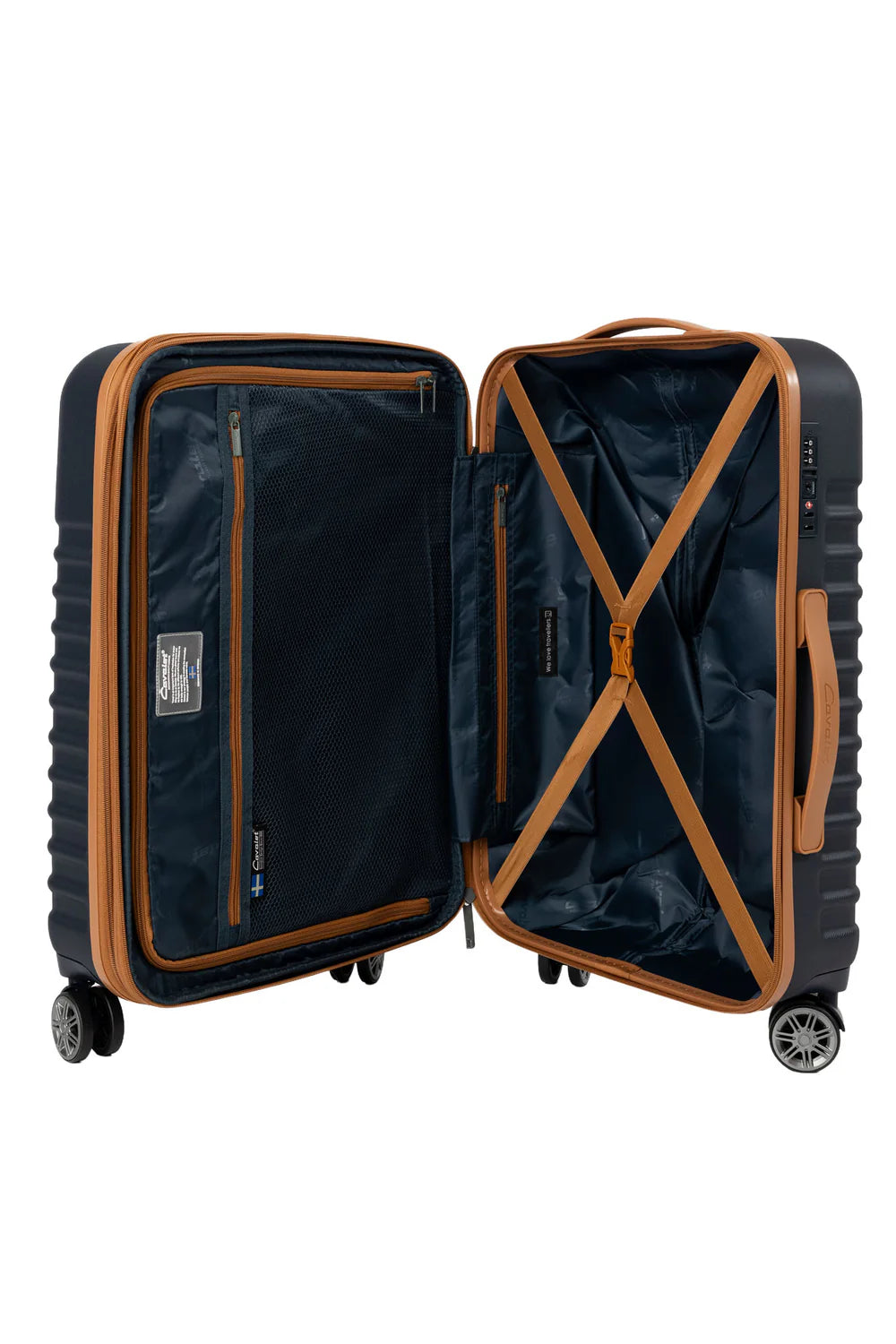 Cavalet Pasadena 65cm - Mellanstor Dark blue/Tan