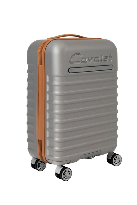 Cavalet Pasadena 54cm - Cabin Suitcase Silver/Tan