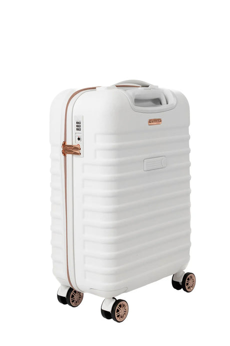 Cavalet Pasadena 54cm - Cabin Suitcase White/Rose