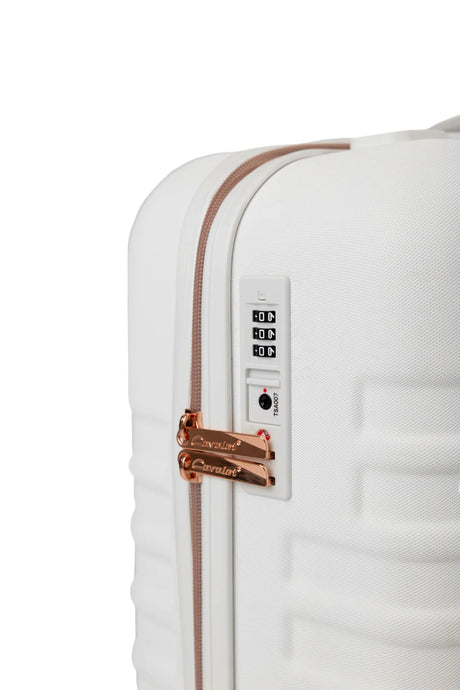 Cavalet Pasadena 54cm - Cabin Suitcase White/Rose