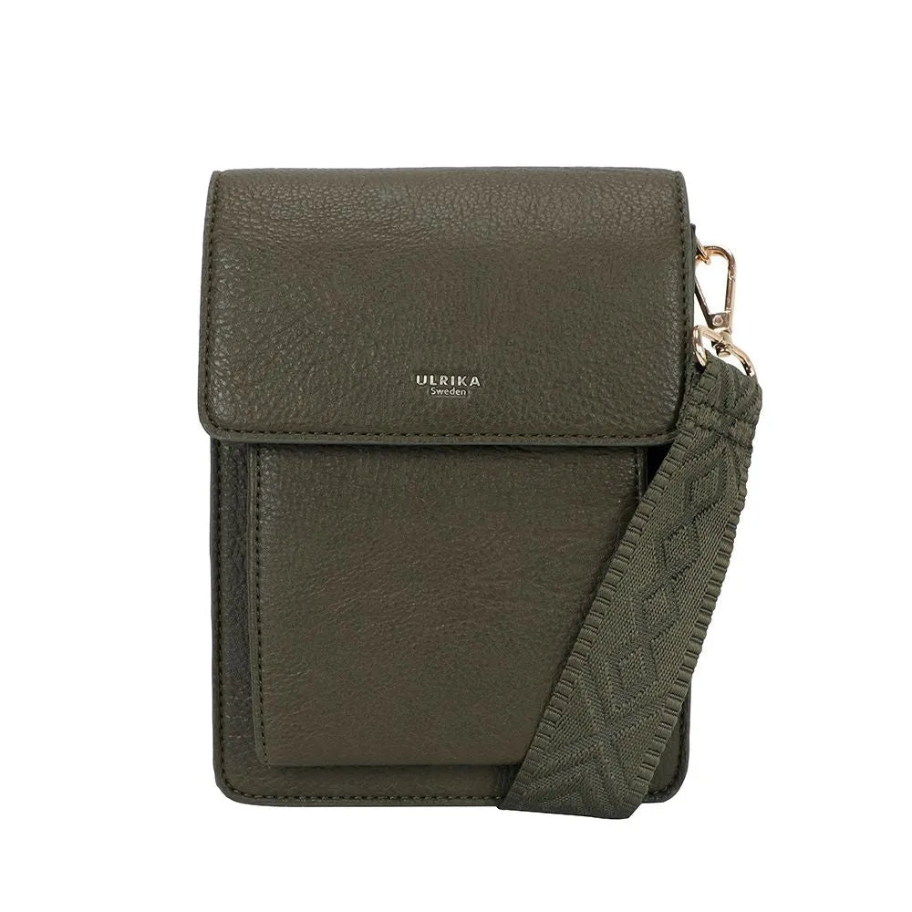 Ulrika Design Pocket Crossbodyväska - Grön