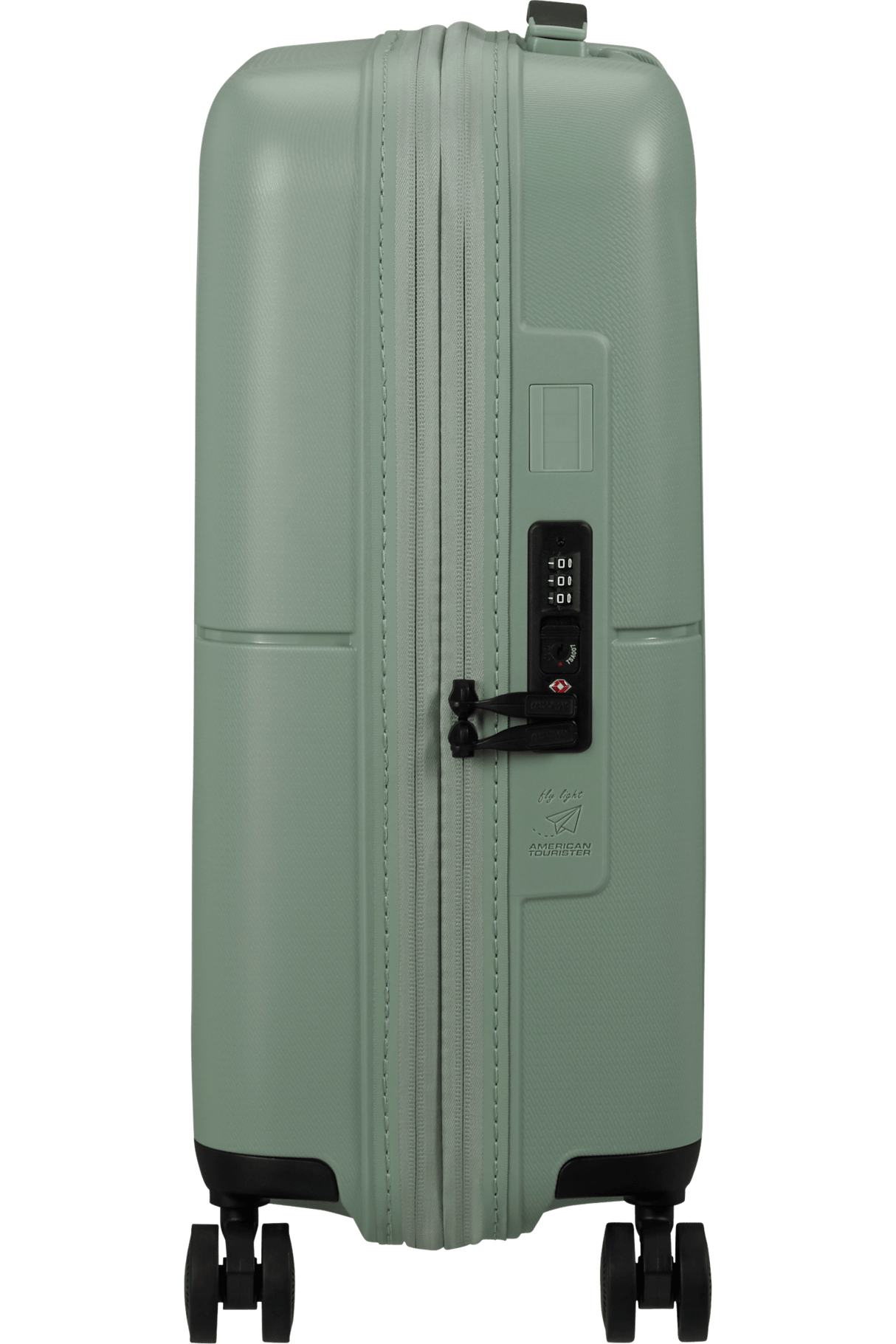 American Tourister Dashpop 55cm - Kabinväska Expanderbar Iceberg Green