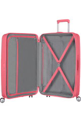 American Tourister Soundbox 77cm - Stor Expanderbar Sun Kissed Coral