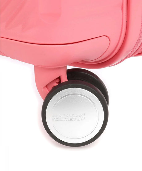 American Tourister Soundbox 55cm - Kabinväska Expanderbar Sun Kissed Coral