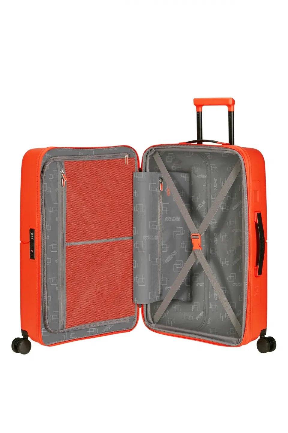 American Tourister Dashpop 67cm - Mellanstor Expanderbar Tangerine Red