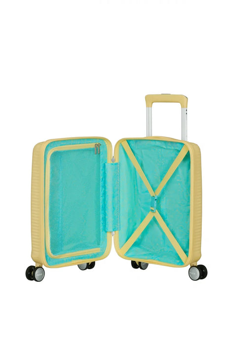 American Tourister Soundbox Mini - Kabinväska Pastel Yellow