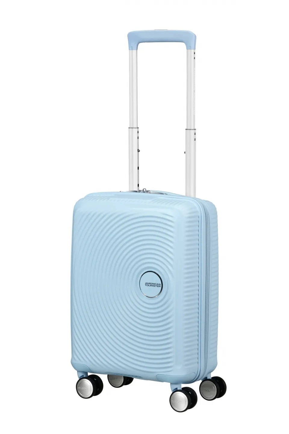 American Tourister Soundbox Mini - Cabin Suitcase Pastel Blue