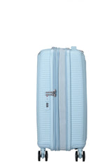 American Tourister Soundbox 55cm - Kabinväska Expanderbar Pastel Blue