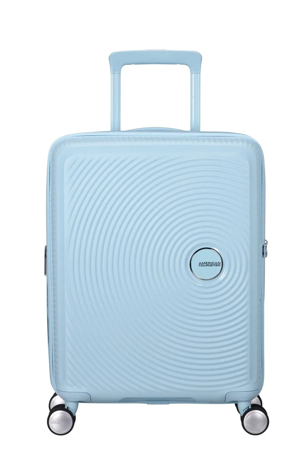 American Tourister Soundbox 55cm - Kabinväska Expanderbar Pastel Blue