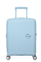 American Tourister Soundbox 55cm - Kabinväska Expanderbar Pastel Blue