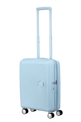 American Tourister Soundbox 55cm - Kabinväska Expanderbar Pastel Blue