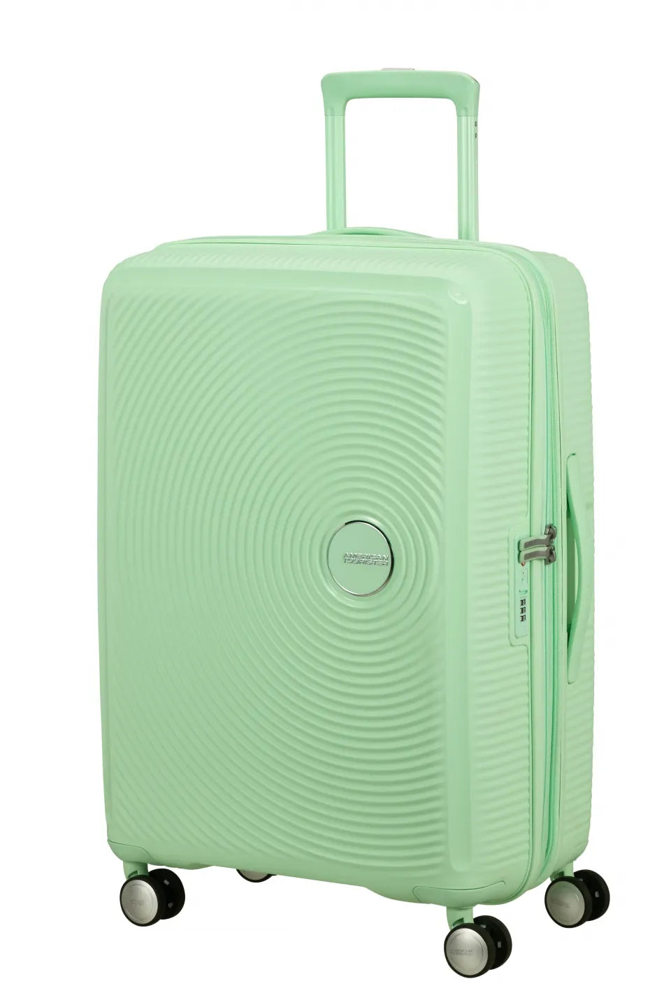 American Tourister Soundbox 67cm - Mellanstor Expanderbar Pastel Green