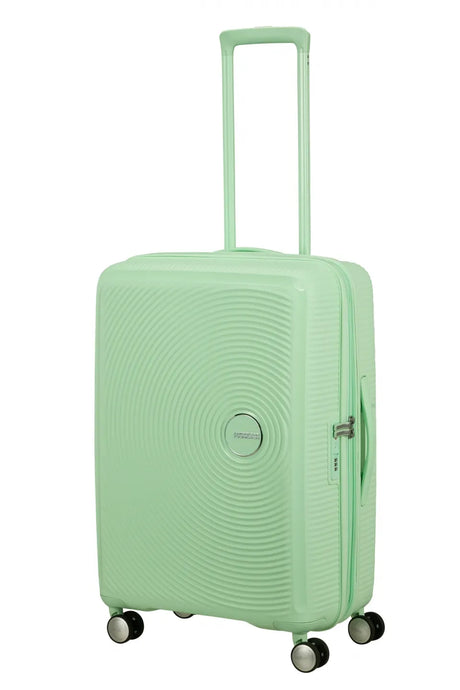 American Tourister Soundbox 67cm - Mellanstor Expanderbar Pastel Green