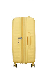 American Tourister Soundbox 67cm - Mellanstor Expanderbar Pastel Yellow