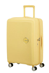 American Tourister Soundbox 67cm - Mellanstor Expanderbar Pastel Yellow