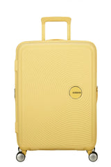 American Tourister Soundbox 67cm - Mellanstor Expanderbar Pastel Yellow