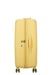 American Tourister Soundbox 67cm - Mellanstor Expanderbar Pastel Yellow