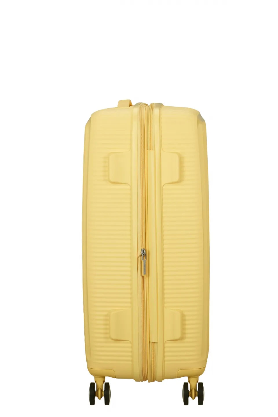 American Tourister Soundbox 67cm - Mellanstor Expanderbar Pastel Yellow