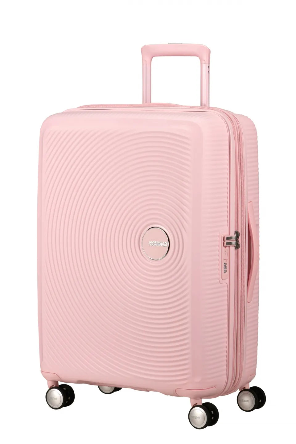 American Tourister Soundbox 67cm - Mellanstor Expanderbar Pastel Pink