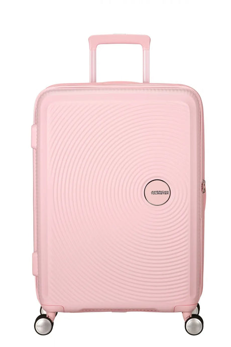 American Tourister Soundbox 67cm - Mellanstor Expanderbar Pastel Pink