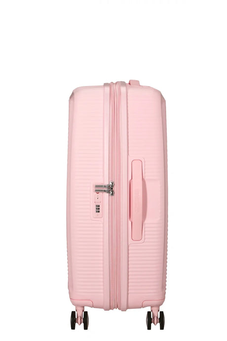 American Tourister Soundbox 67cm - Mellanstor Expanderbar Pastel Pink