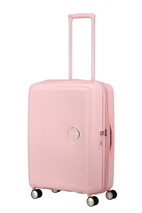 American Tourister Soundbox 67cm - Mellanstor Expanderbar Pastel Pink