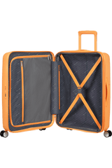American Tourister Soundbox 67cm - Mellanstor Expanderbar Papaya Pop