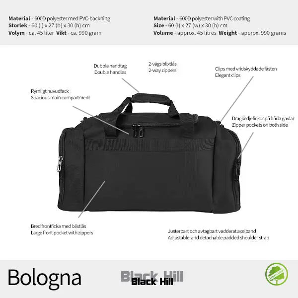 Blackhill Bologna Sportväska