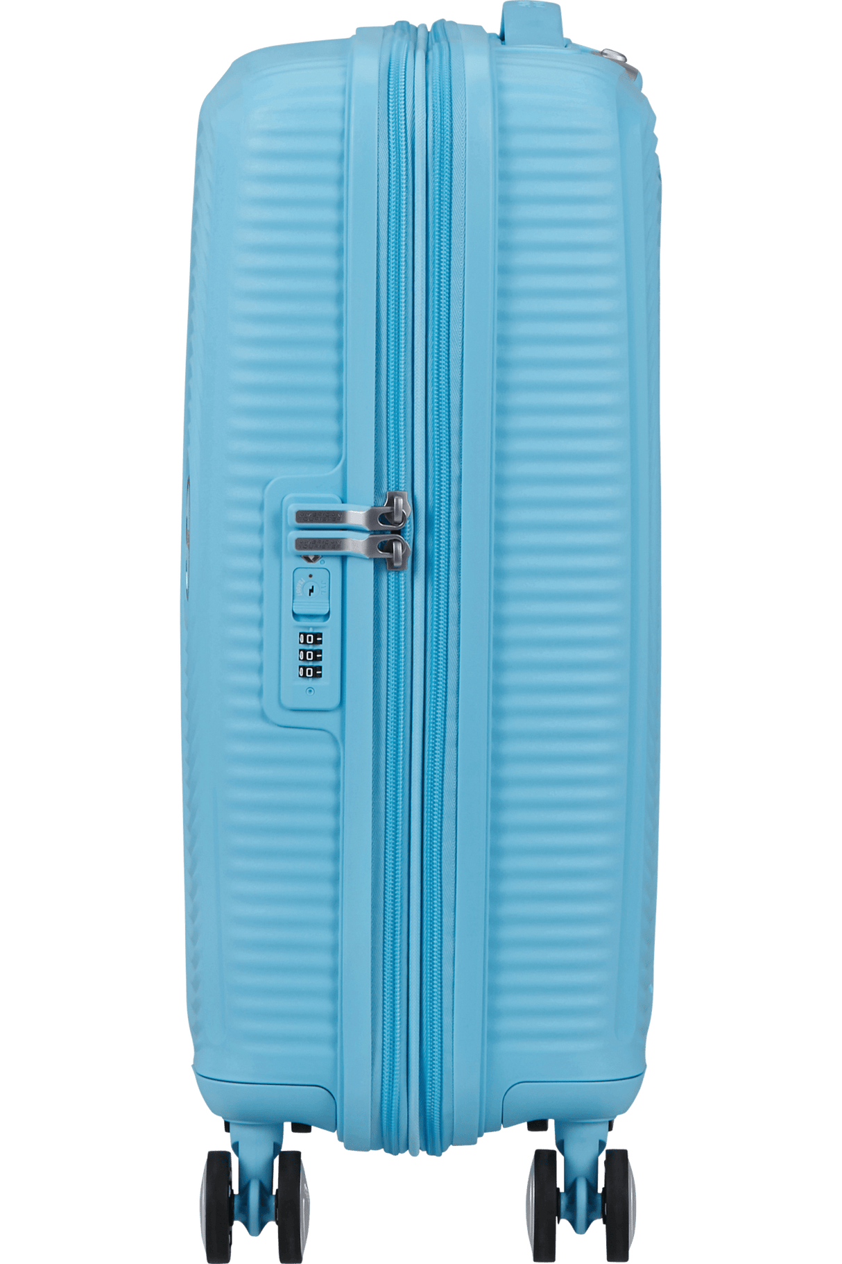 American Tourister Soundbox 55cm - Kabinväska Expanderbar Blueberry Fizz